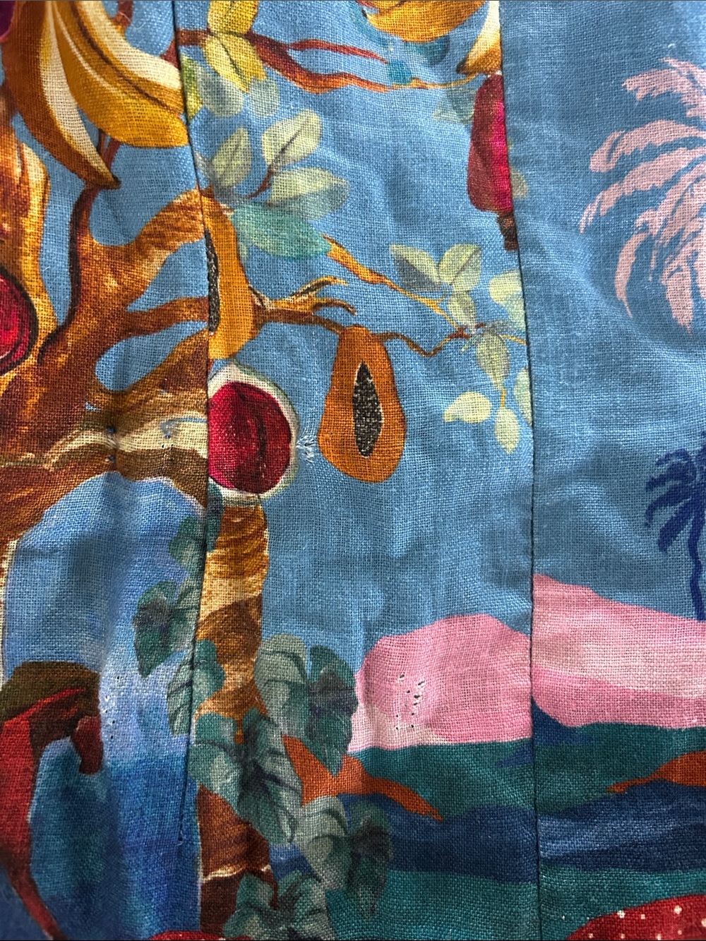 Farm Rio dream landscape mini dress - Picture 4 of 6